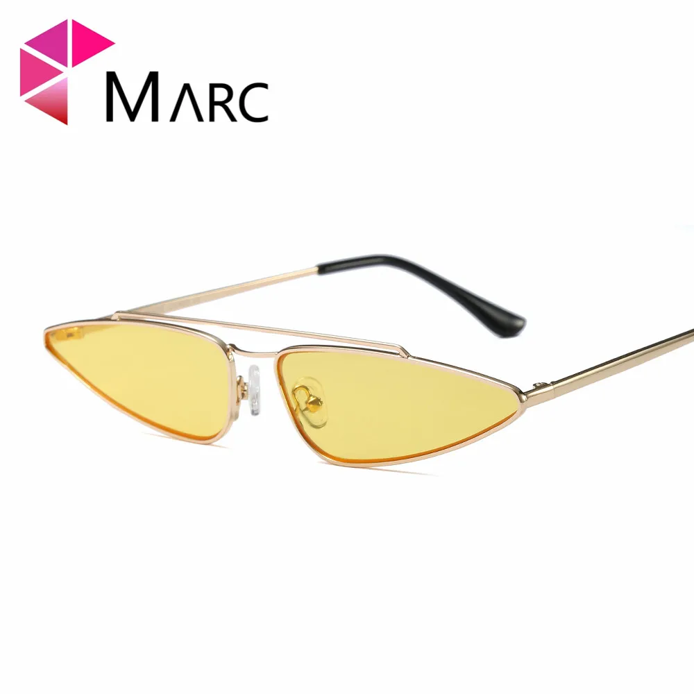 MARC UV400 2018 Новая Мужская и Женская Солнцезащитные очки модельер смолы черного