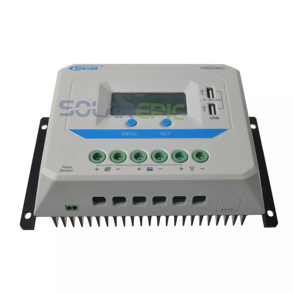 45A PWM ViewStar AU Solar Controller 12V/24V/36V/48VDC Auto Battery Charge Regulator VS4524AU VS4548AU Epever | Строительство и