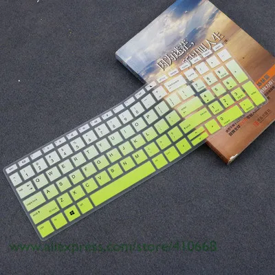 Gradual blue Силиконовая клавиатура для ноутбука кожного покрова для 15," hp probook 450 G5 G6 для hp probook 850 G5 66 Pro 15 G2, i5-8265U MX250 15 дюймов - Цвет: Gradual blue