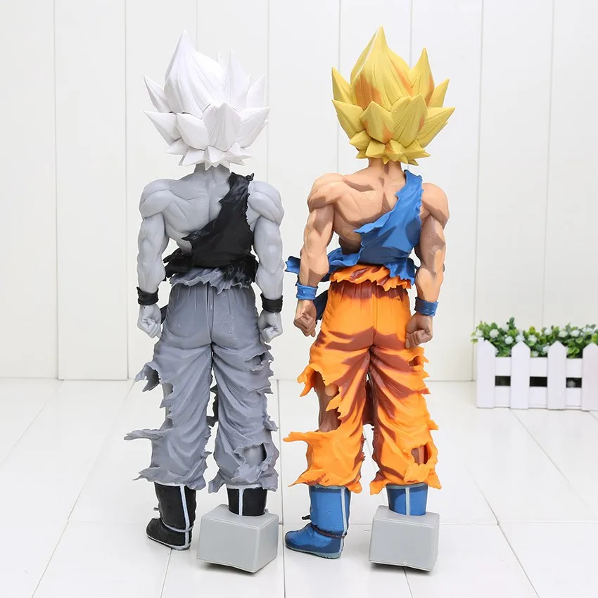 31 см Big Dragon Ball Z Супер из мультфильма Dragon Ball MSP супер сайян сын Гоку черный Вегета из ПВХ, движущаяся фигурка, Коллекционная модель, игрушка