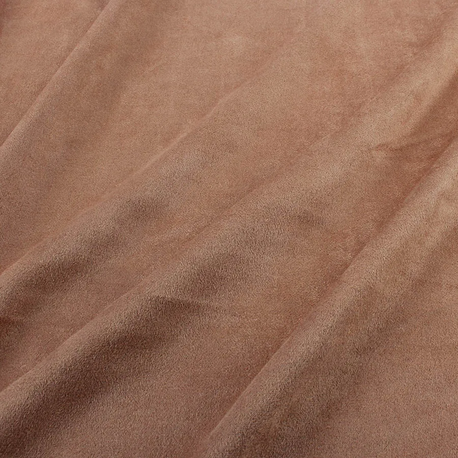 Двусторонняя эластичная замшевая ткань из микрофибры Camel плотная одежда сумки