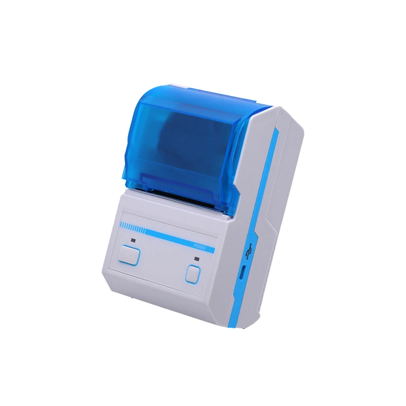 Портативный Bluetooth Термальный чековый принтер 58 мм Pos штрих код Этикетка/стикер