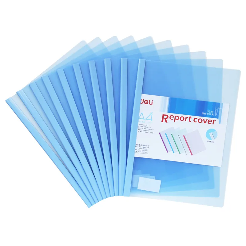 6 шт./лот прозрачная папка для файлов A4 зажим документов держатель данных