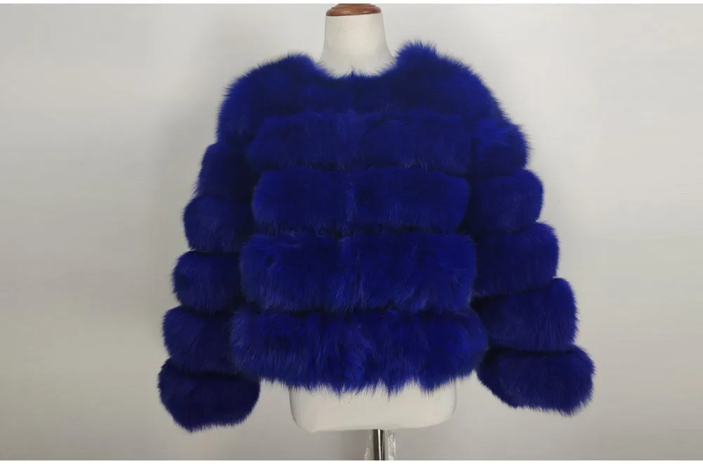 Topfur White Fox Real Fur Female Coat Women Short Winter Fur Leather Jacket Clothes Outerwear Natural Fox Fur Coats For Women