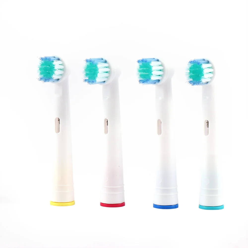 Новые 4 шт. заряжается Зубная щётка головки Замена для Oral B насадки зубные щетки с