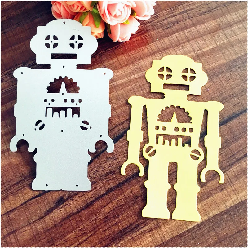 Шестеренка робот Металлические ремесла режущие штампы для сделай сам