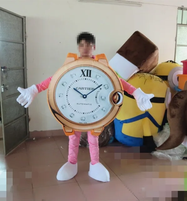Часы Маскоты костюм реклама S талисман костюм|mascot costume|costume mascotcostume suits |