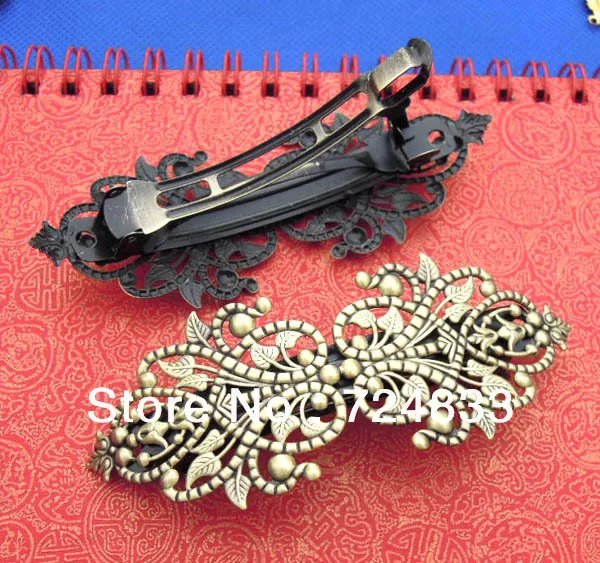 Винтажные античные бронзовые покрытые медными пустыми основаниями 35x90 мм лоток