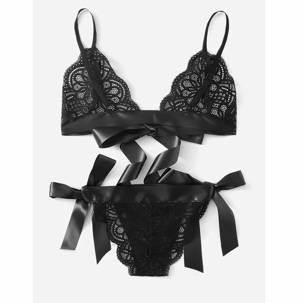 Sexy Elegant Bra and Panty Set Women Bras Underwear Lady band Push Up Lingeries Sets Brief Lingerie Free Ship | Женская одежда