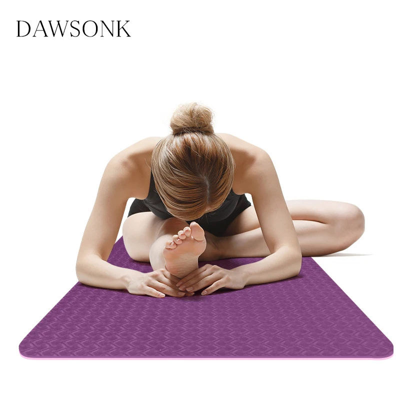 Minor flaws Two-color yoga mat Tasteless TPE material 6 mm non-slip Pilates beginners fitness dance mat home gym 183cm*61cm
Minor flaws Two-color yoga mat Tasteless TPE material 6 mm non-slip Pilates beginners fitness dance mat home gym 183cm*61cm