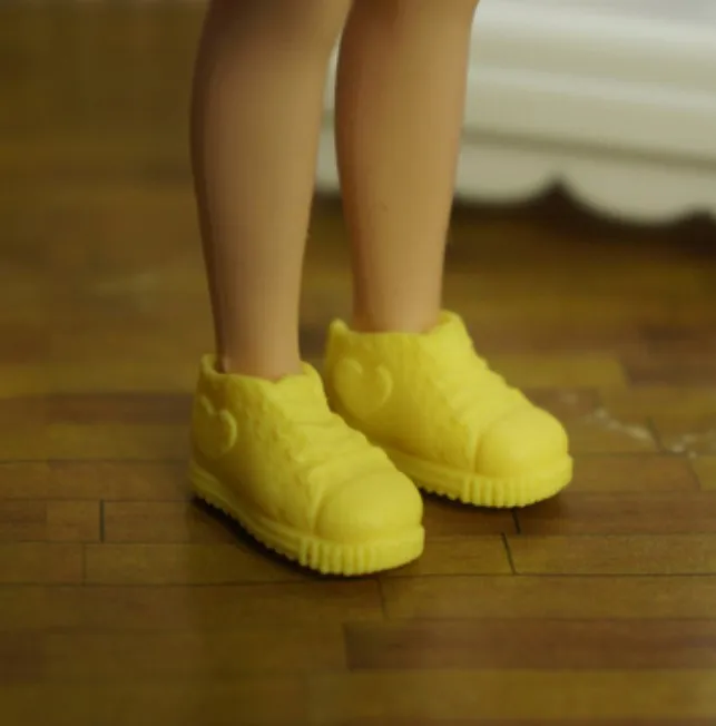 mhs a pair of shoes Кукольная обувь для BB sister kally doll BBI975 - Цвет: mhs a pair of shoes
