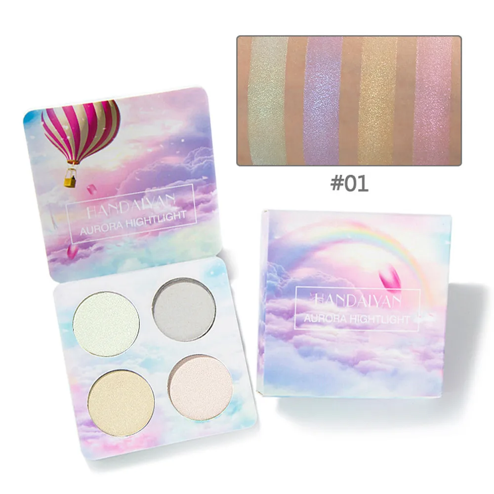 Beatuy Make up Хамелеон хайлайтер палитра серия звездное небо пудра осветляющая Iluminador