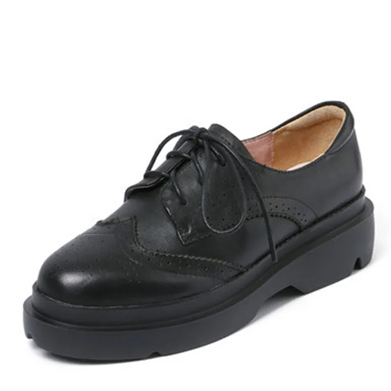 Женская обувь на плоской подошве FEDONAS повседневная с перекрестной шнуровкой в