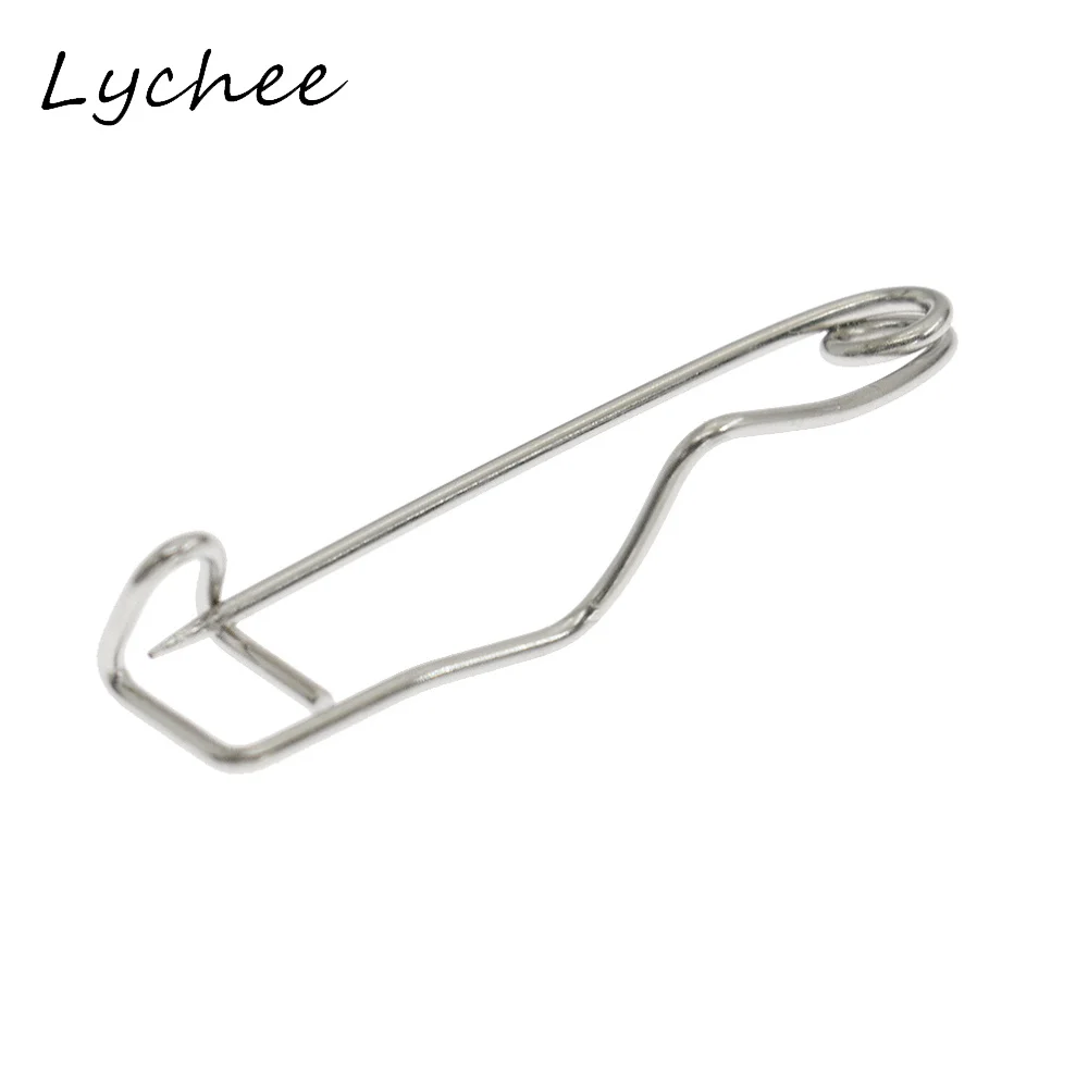 Lychee 100 шт. Новое поступление изогнутые железные булавки для рукоделия швейные