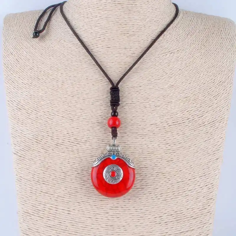 Высокое качество подвески из смолы и воска ожерелье имитация меда капли воды