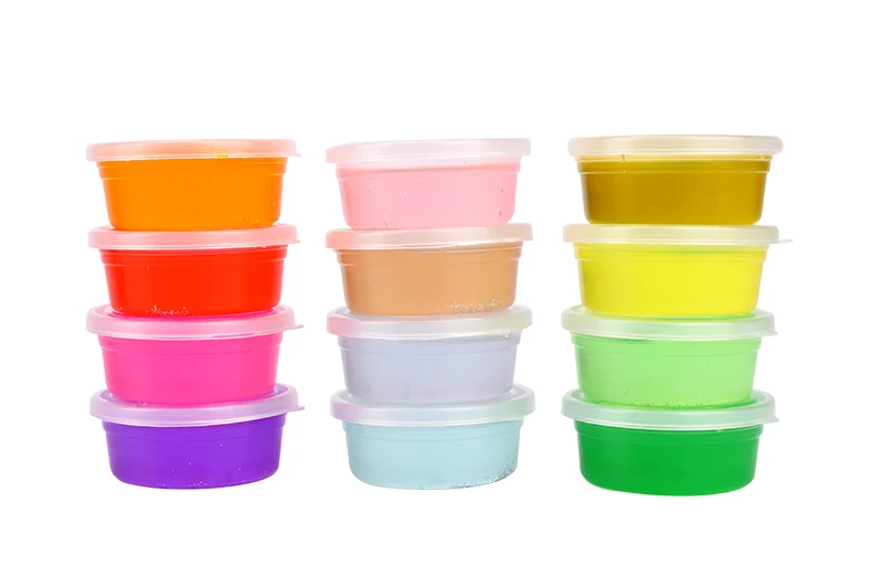 KK Slime кристалл прозрачный Slime DIY наборы игрушки глиняные грязи моделирование рисунок для детей дуя игрушки пузыри пластилин