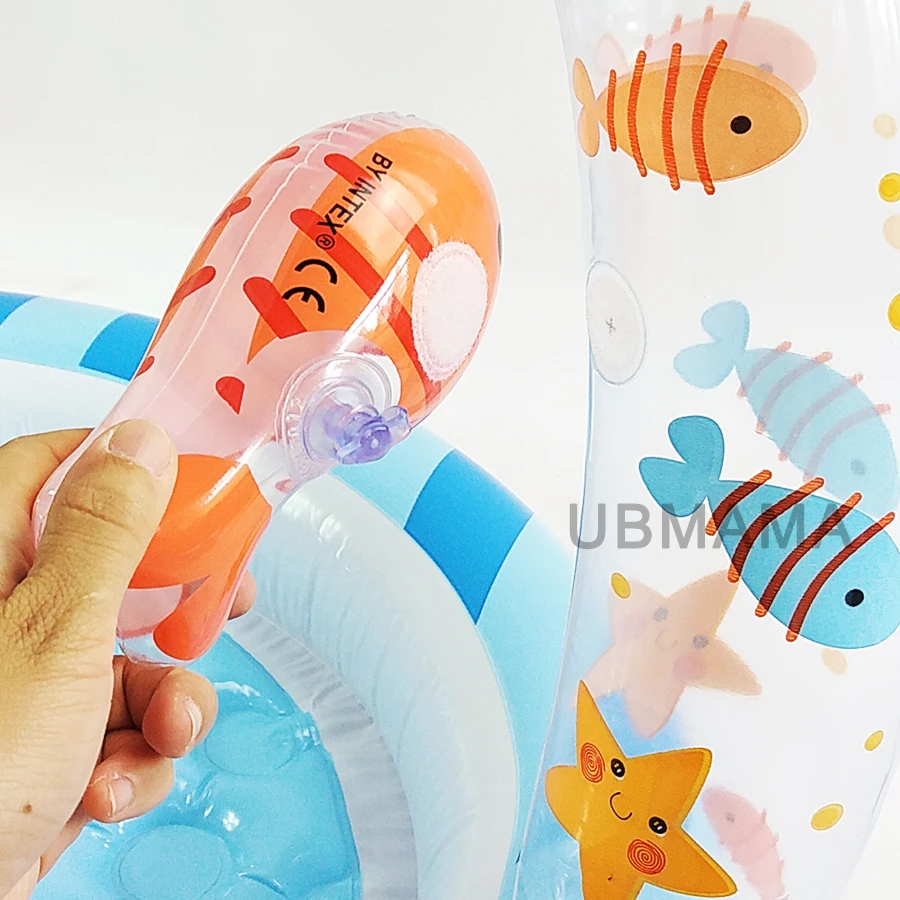 

Cute baby starfish sunshade top swimming pool children bath baby sea pool bottom aeration basin