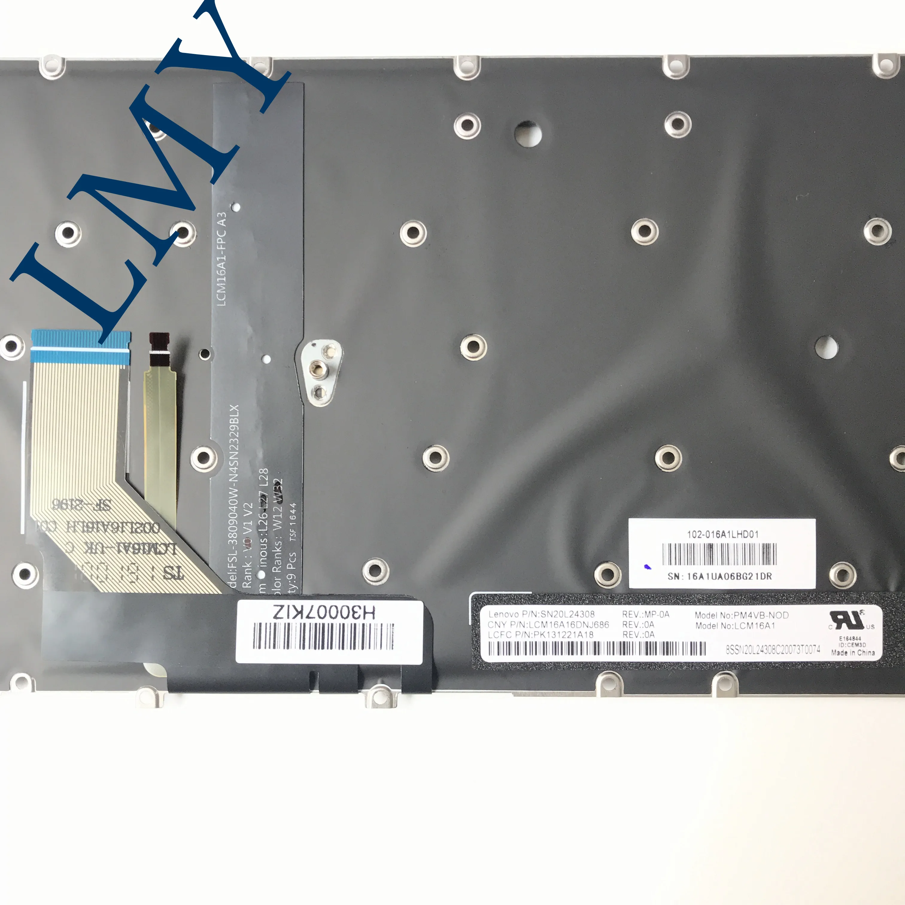 Совершенно новый оригинальный ноутбук EU DN клавиатура для Lenovo Yoga 910-13IKB 5 Pro Тип -DN
