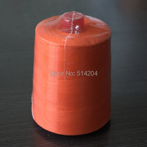 Огнестойкая швейная нить 3200 м в длину оранжево красный цвет|nomex sewing thread|threading