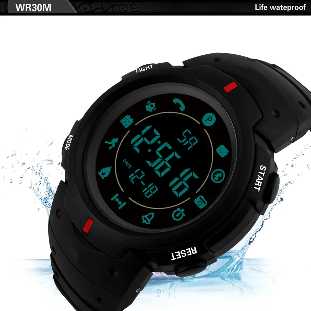 Умные часы с Bluetooth мужские спортивные IP68 Водонепроницаемые для телефона