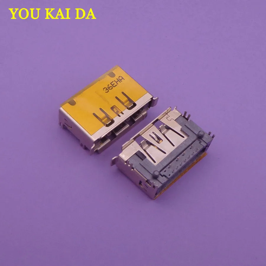 2 50 шт./лот USB разъем для ноутбука/USB Dell Lenovo Asus ESATA combo в 1 разъем|socket connector|connector usbjack