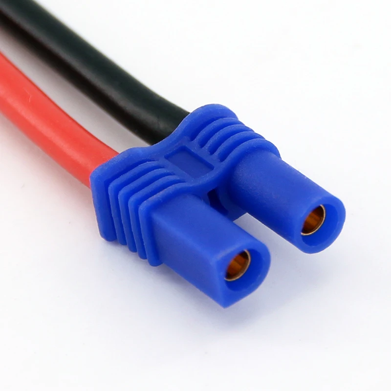 5/20 шт EC2 стильные женские разъемы кабели адаптеров с 10 см 16awg силиконовый провод