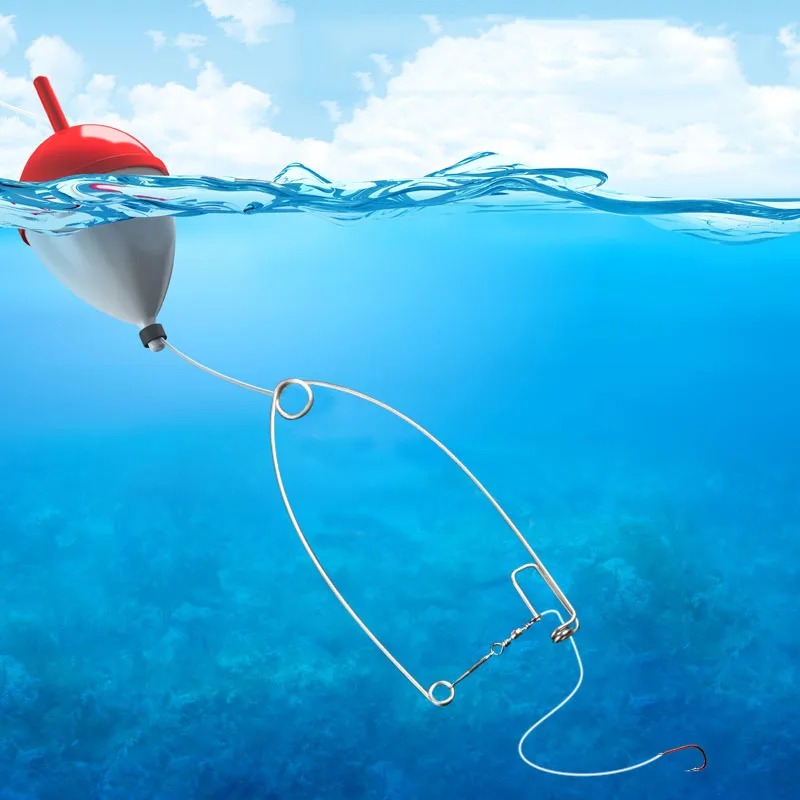 

1pc Automatic Fishing Hook at top speed, A Lazy Person Convenient Easy Used Tool Useful Fishing Tackle Accessory B173