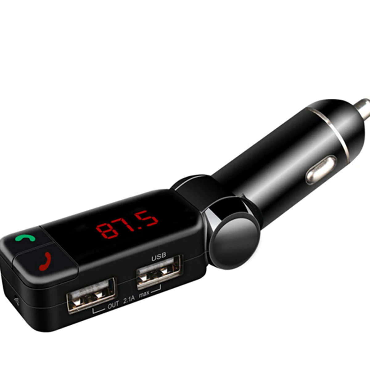 Автомобильный комплект громкой связи BC06S с Bluetooth беспроводной fm передатчик двумя