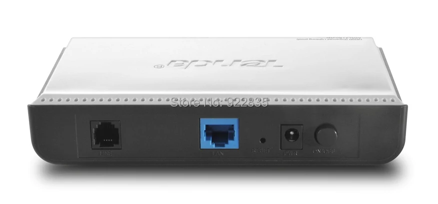 Высокоскоростной DSL Интернет модем Tenda D820B ADSL 2 + с 1 портовым переключателем ethernet