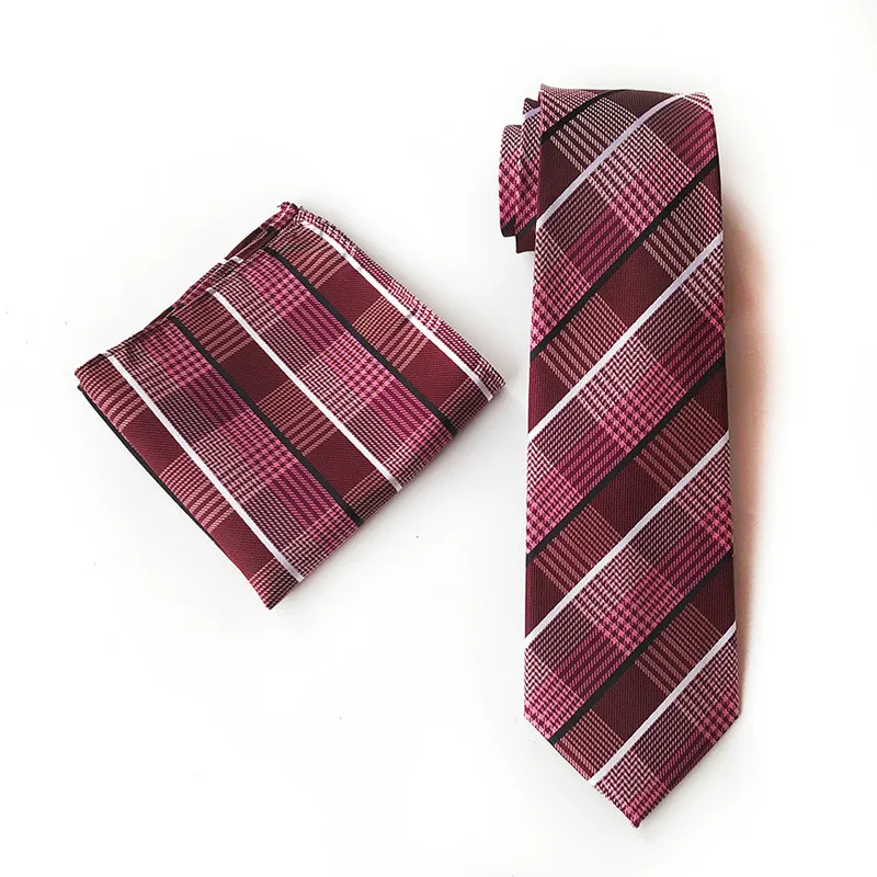 Классический фиолетовый золотистый цветочный мужской галстук с пейсли носовой