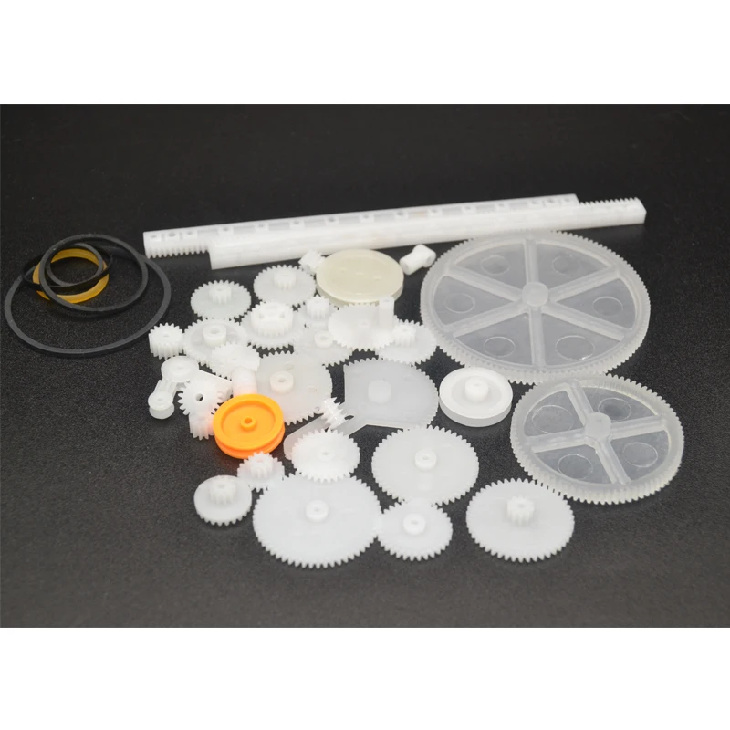 34 вида комплектов пластиковые зубчатые рейки вал зубчатый шкив для ремня