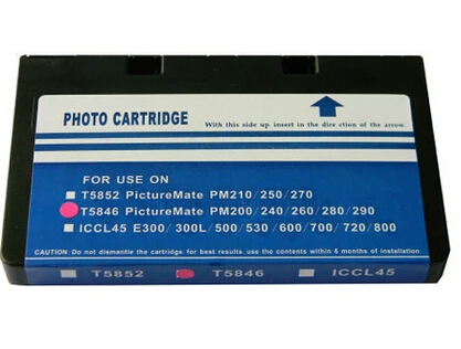 Чернильный картридж einkshop T5846 для принтера EPSON PictureMate PM200 PM240 PM260 PM280 PM290 PM225 PM300
