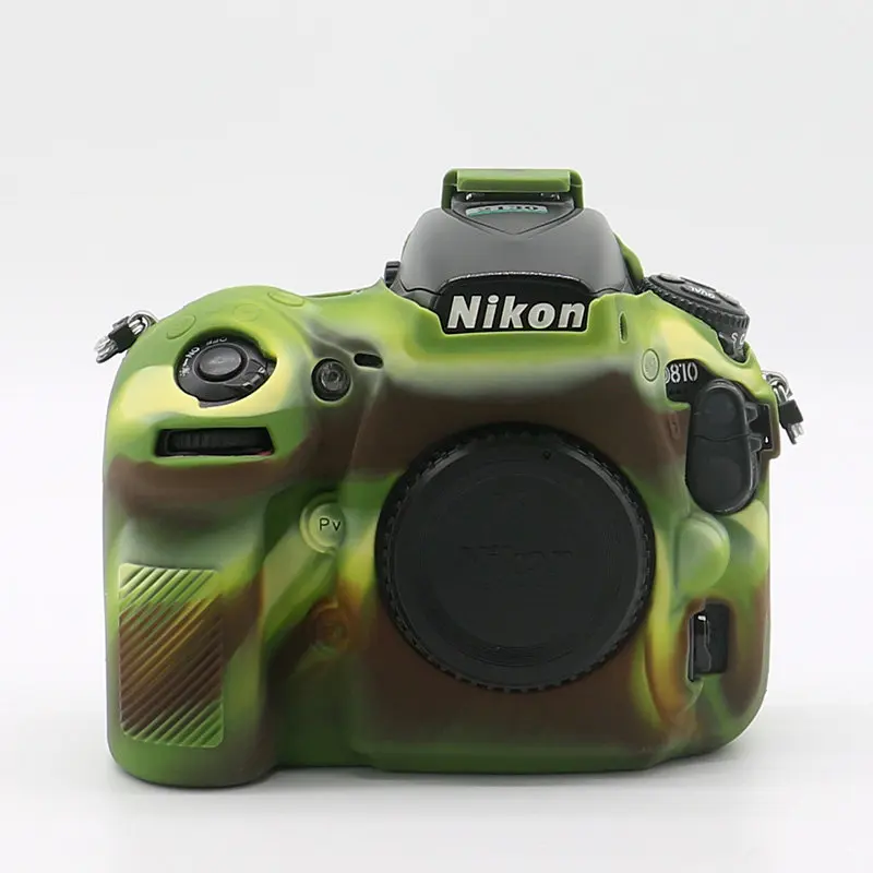 Силиконовая кожа брони чехол для корпуса протектор Nikon D810 / D810A DSLR цифровой камеры