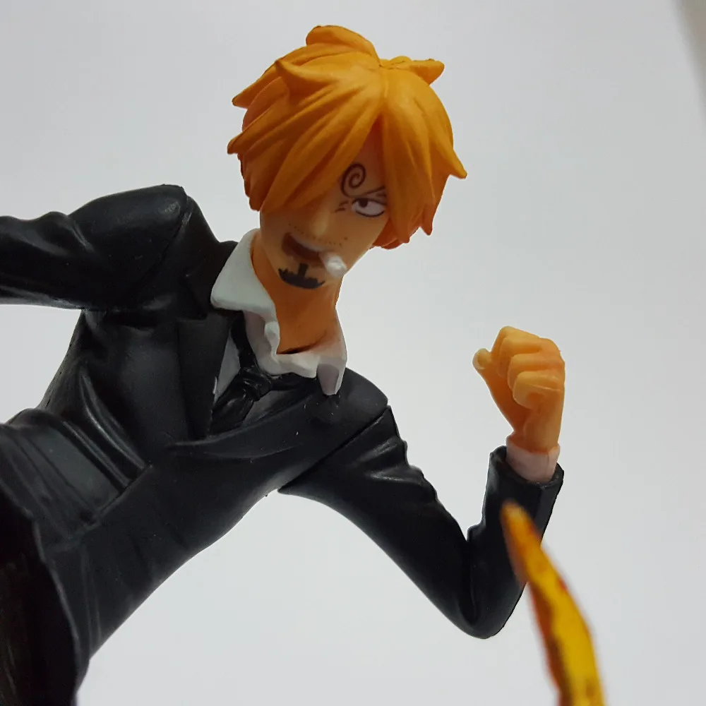 Экшн-фигурки Sanji Fire Foot Игрушечная модель 160 мм ПВХ игрушки One Piece Anime японские аниме
