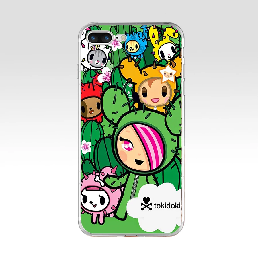 185FG японский Tokidoki Мягкий ТПУ силиконовый чехол для Apple iPhone5 5s se 6 6s 7 8 plus x xr xs