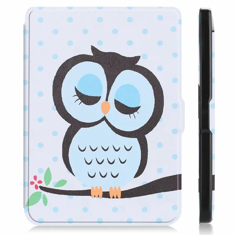 Для Kobo Clara Clear HD Funda Ultra Slim Smart Cover кожаный чехол с принтом для KOBO Clara Clear HD 6 дюймов с автоматическим сном/пробуждением