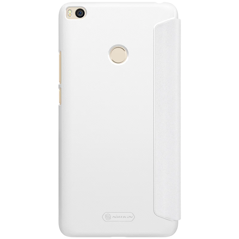 Nillkin Sparkle Series флип ультра тонкий кожаный чехол Shell для Xiaomi MAX2 (6.44 inch)|shell cover|flip coverxiaomi
