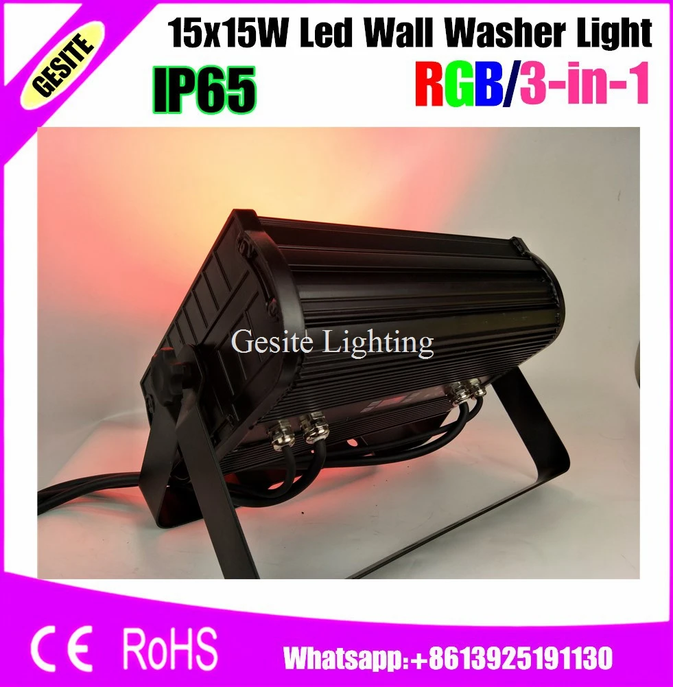 Сцсветильник 15x15 Вт rgb светодиодсветодиодный городское освещение DMX