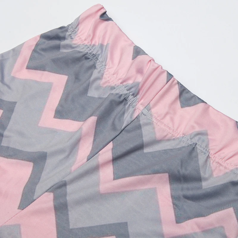 Полоса звездным принтом Леггинсы для Для женщин Фитнес леггинсы Бодибилдинг