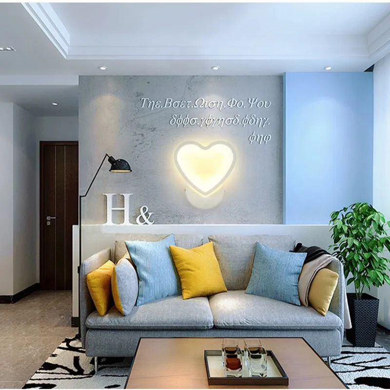 Светодиодный настенный светильник 9-22 Вт украшение для гостиной столовой спальни