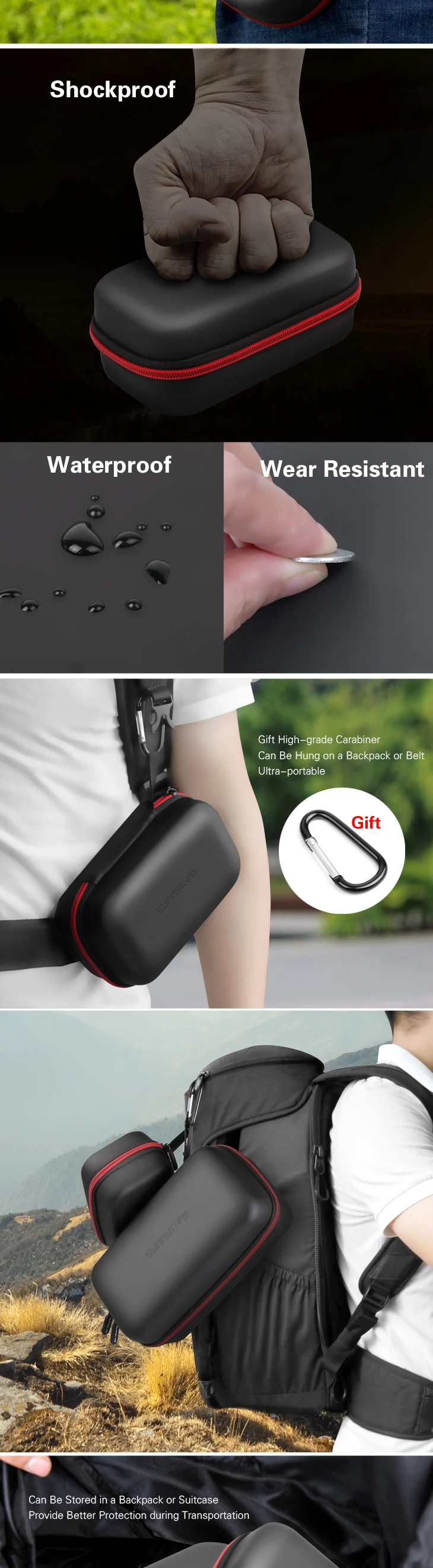 Sunnylife портативный чехол сумка для хранения DJI MAVIC 2 PRO и зум Drone средства ухода за кожей пульт дистанционного управления водонепрони