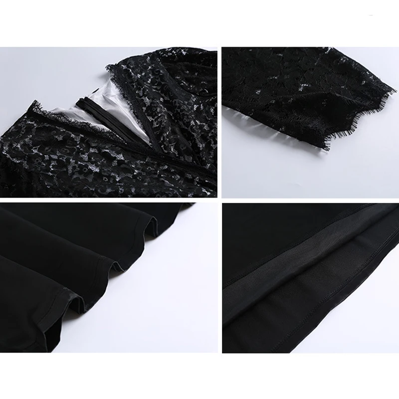 

Abaya Kaftan Robe Musulmane Longue Dubai Lace Hijab Muslim Dress Women Jilbab Arabic Dress Elbise Turkish Islamic Clothing