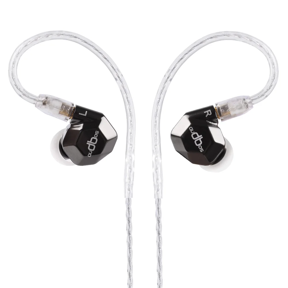 AUDBOS K5 TENHZ AUDIO Metal 2BA + 2DD наушники в ухо арматура с динамическим 4 блоками гибридная