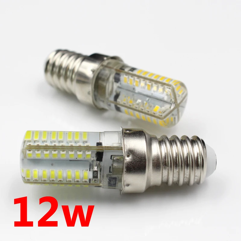 SMD 3014 E14 светодиодный кукурузы световая лампа COB 220 V 64 s 112 прожекторы точечной