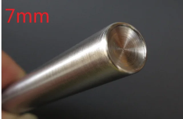 7mm mould 100 шт Круглые двухсторонние заклепки для ногтей, Спайк-мешок, пояс для одежды, металлический браслет для поделок, Кожевенная обувь, заклепки для кожи - Цвет: 7mm mould