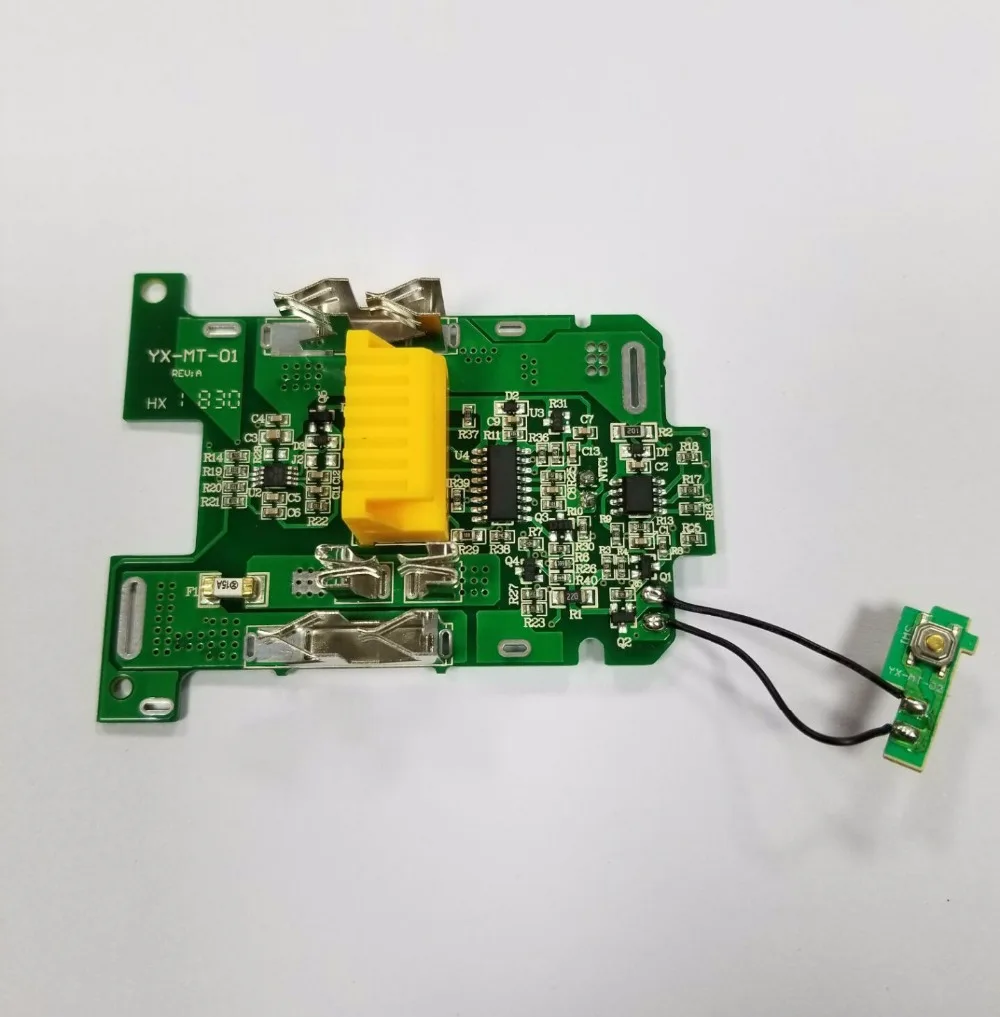 Лучший чехол PCB board kit для Makita 18V Power Tool BL1815 BL1830 BL1835 LXT400 bl1840 bl1850 bms LED Type|Зарядные