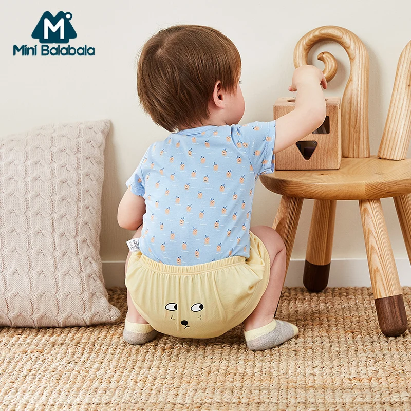 Комплект одежды с короткими рукавами Mini balabalaby летняя детская одежда милая и