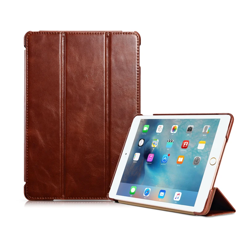 Для iPad Mini 4 деловой чехол из натуральной кожи ультратонкий складной