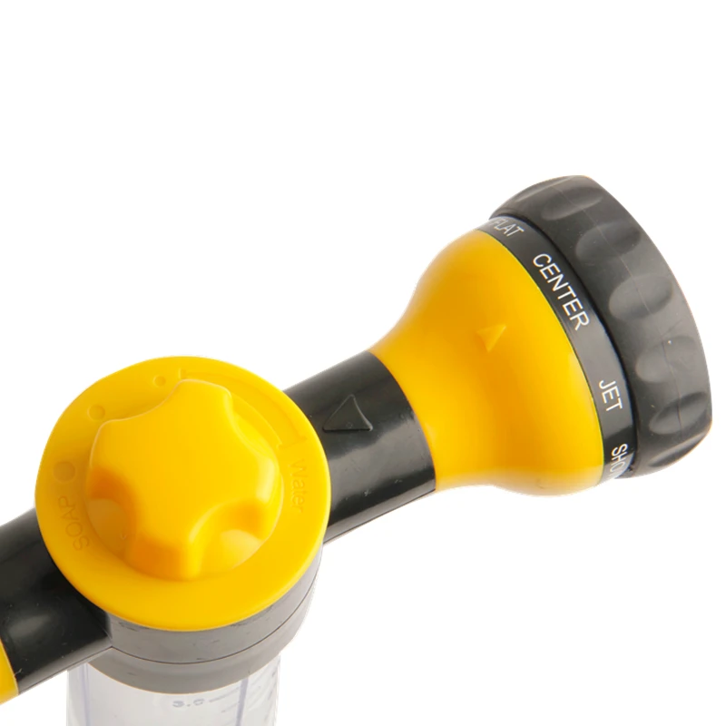 Foam Water Gun Car Washer Garden Cannon 8 in1 High Pressure Spray Foamer For Washing Nozzle | Дом и сад