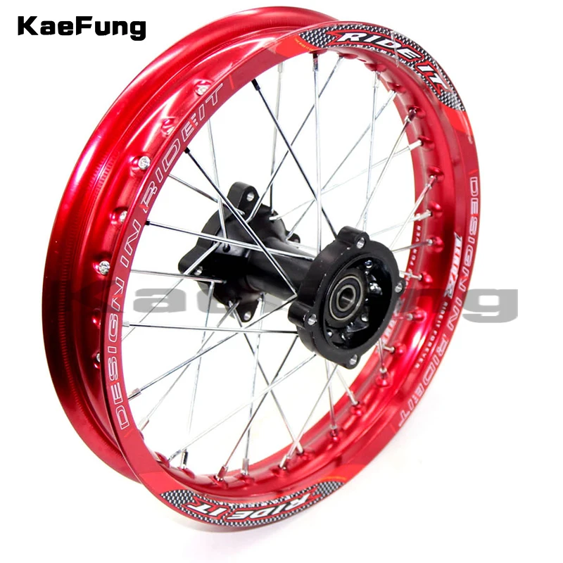Dirt Pit Bike 1" задние колеса 1,85x14" дюймов для KAYO BSE Apollo Xmotos CRF50 CRF70 KLX110 TTR110 125 140 160cc MX запчасти